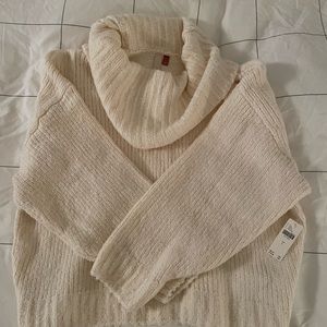 Anthropologie cowl neck sweater